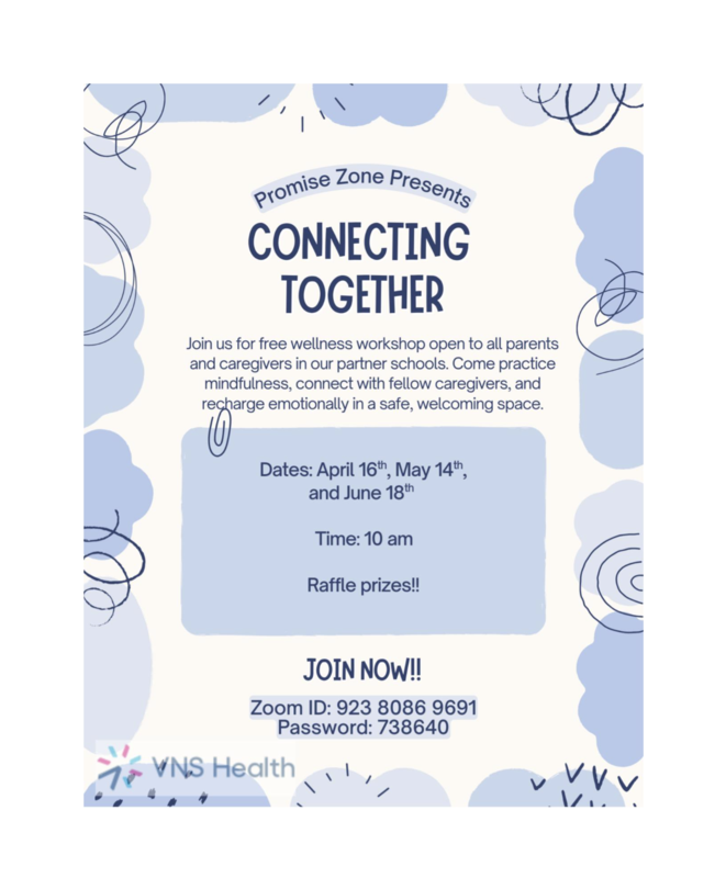 Promise Zone Connecting Together Flyer April 2026