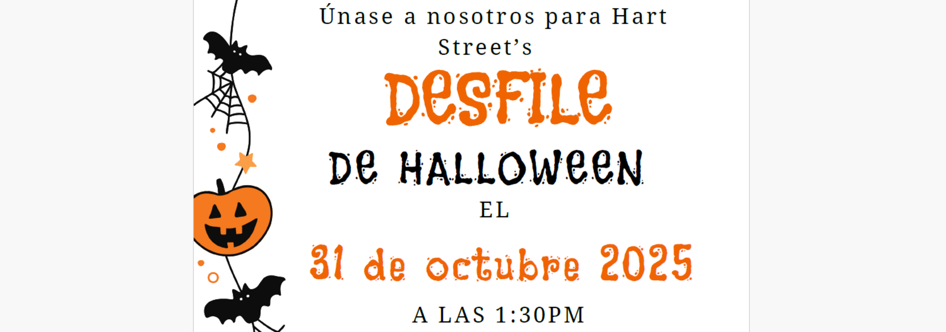 Desfile de Halloween
