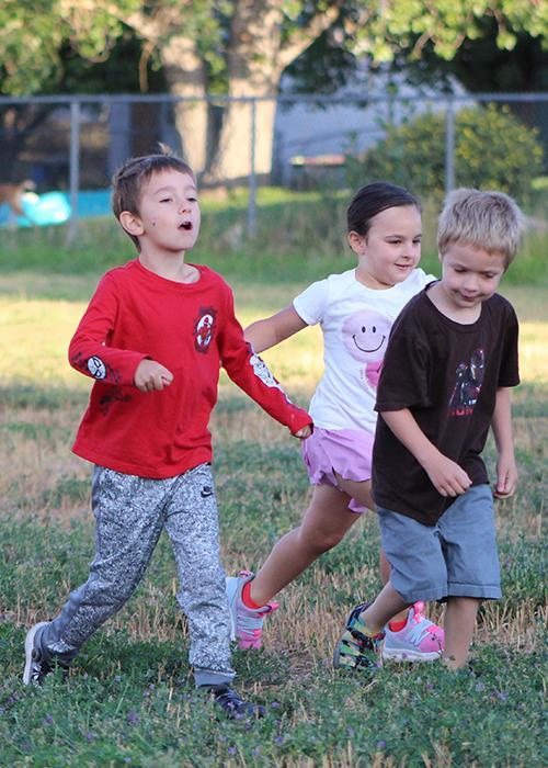 Children Running