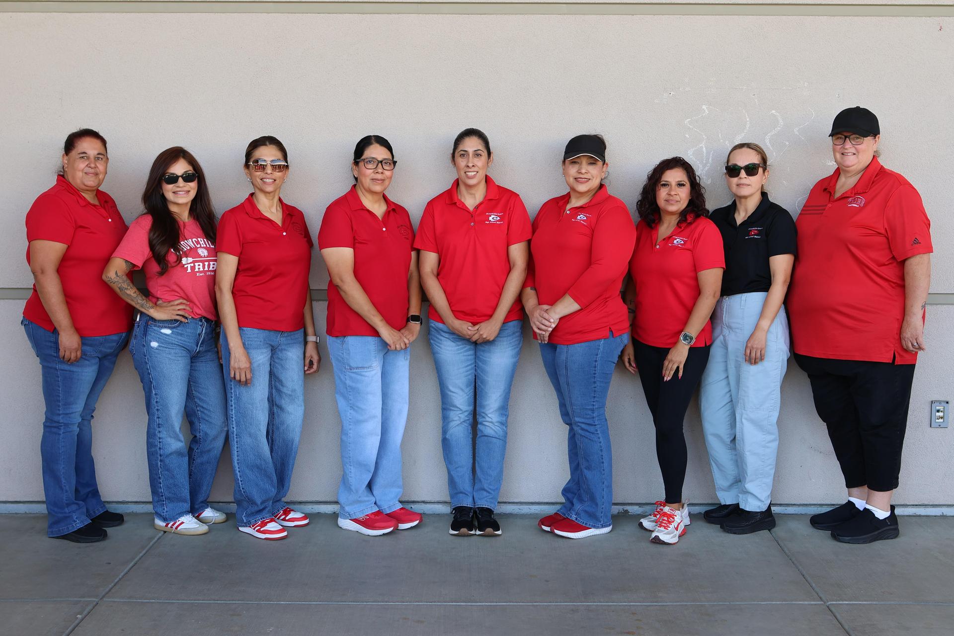 Staff getting longevity awards for length of service 41