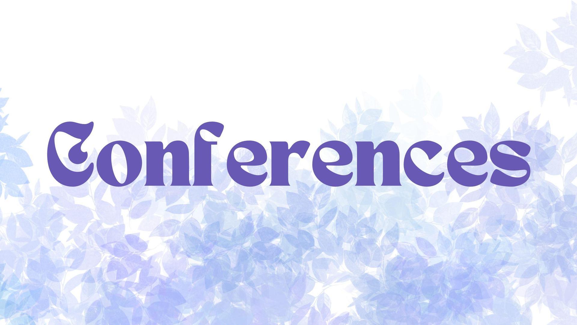 conferences banner