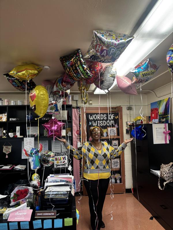 Helium balloons