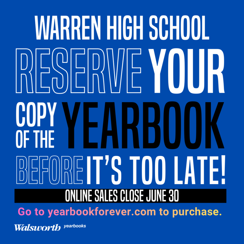 Last call for yearbook