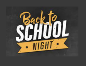 Back to Sch. Night