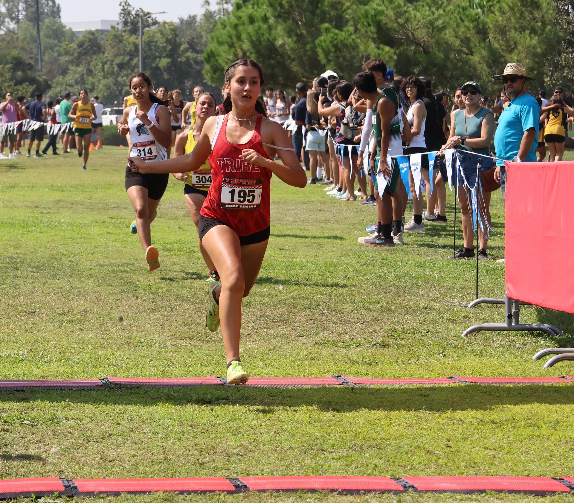 cross country runners in action at woodward park