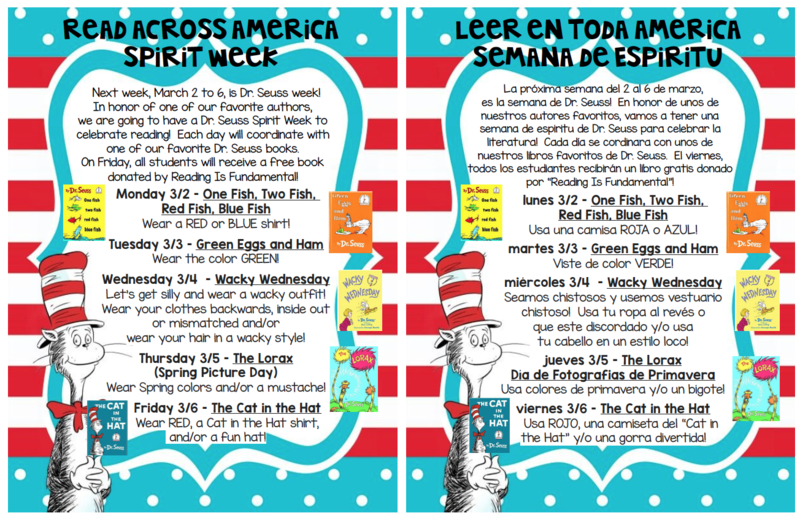 Read Across America Week Featured Photo