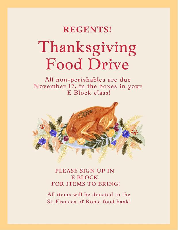 Thanksgiving Food Drive Featured Photo