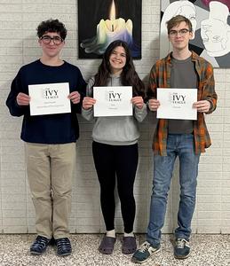 photo - MHS students accepted to Ivy League - Richard Detamore, Grace Carpenter, Elijah Inskeep