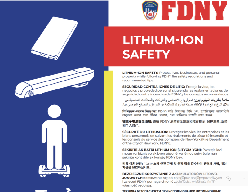 Lithium Ion Battery Safety Featured Photo
