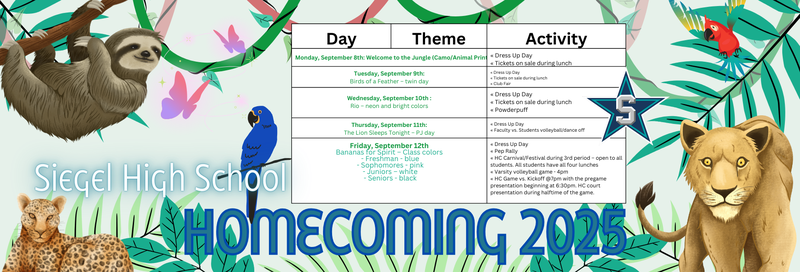 Siegel Homecoming Image 2025
