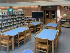 library books and work space
