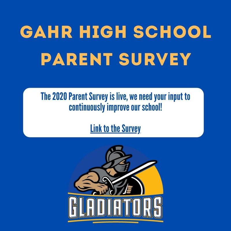 Gahr High School Parent Survey