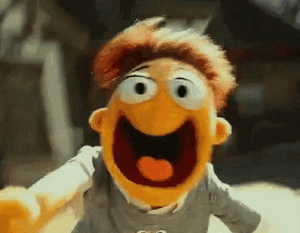 Muppet running