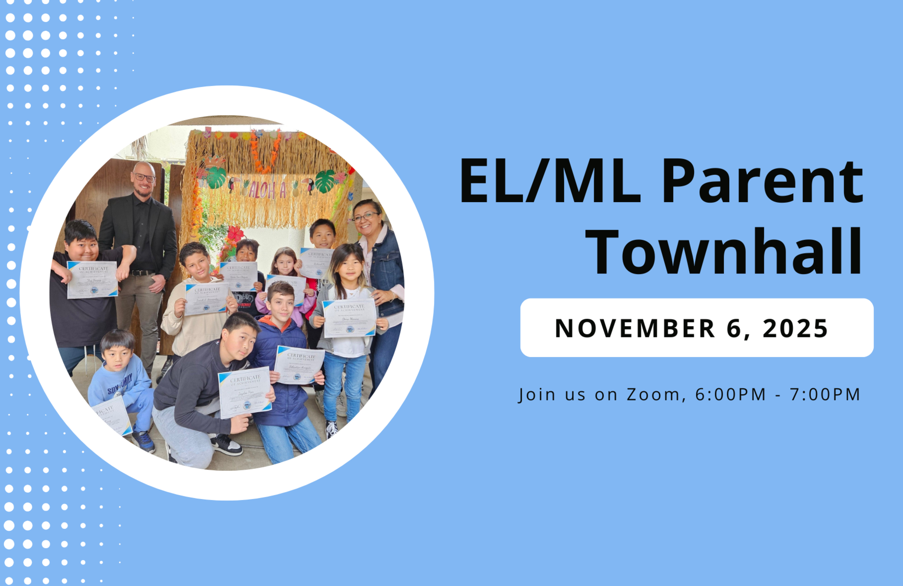 EL/ML Parent Townhall slider banner - 11.6.25