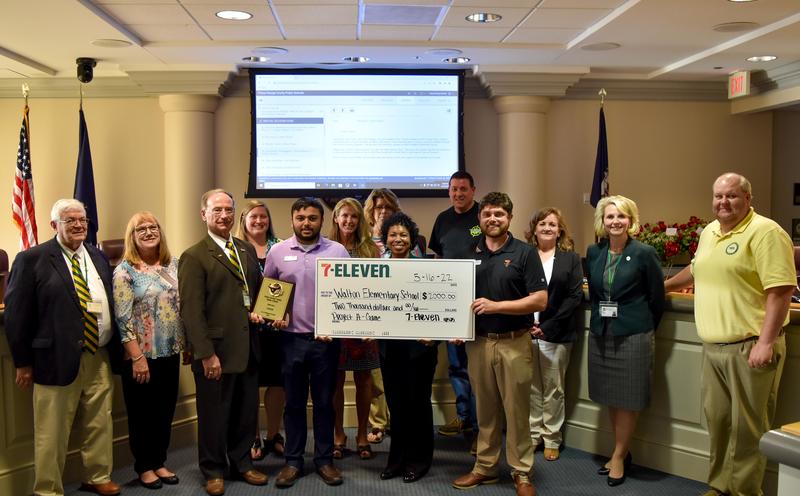 Prince George 7 Eleven Store s Donations Help Support PGCPS Schools Prince George 7 Eleven Store s Donations Help Support PGCPS Schools
