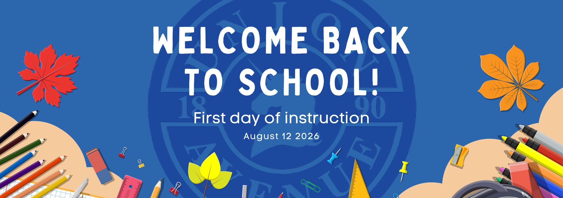 Welcome back