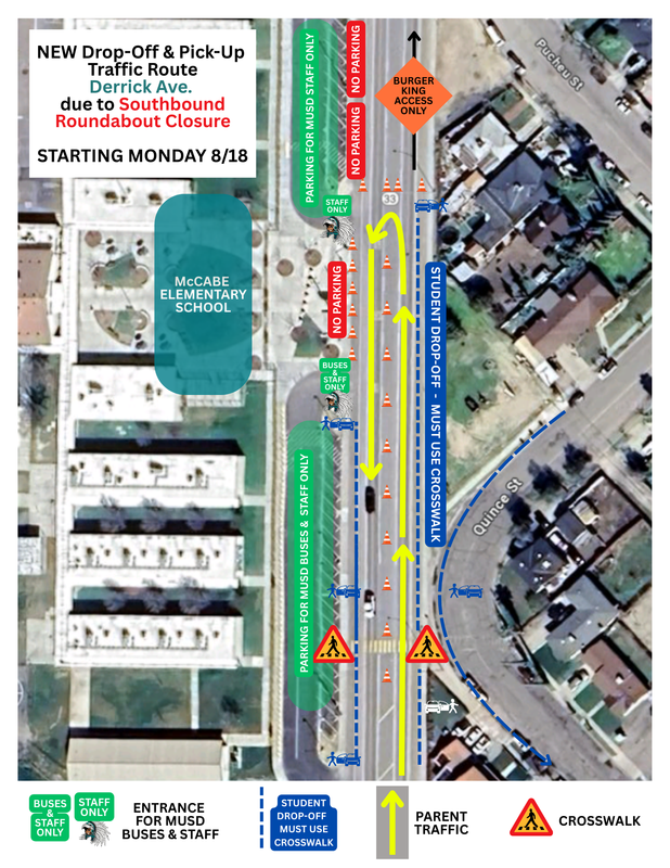 🚧ATTENTION: New Parking & Drop-Off Procedures – Road Construction in Progress Featured Photo