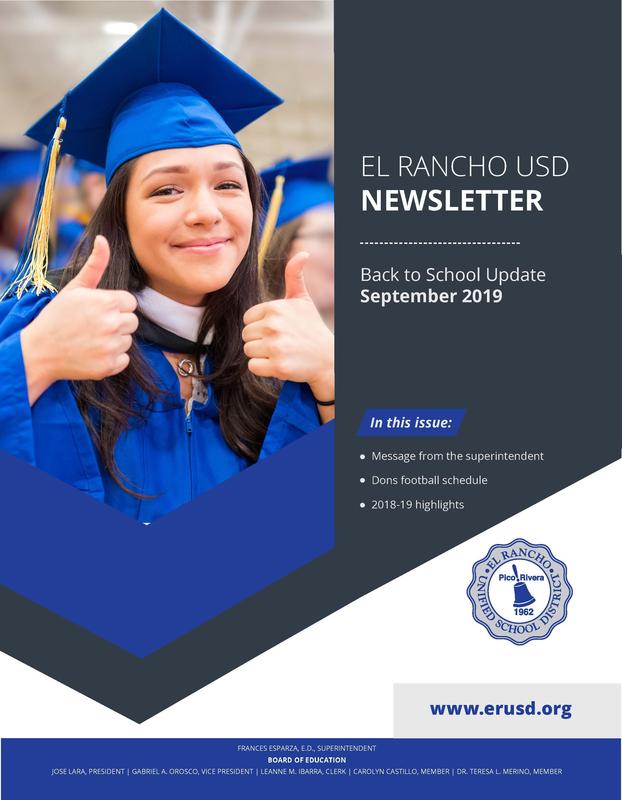 District Newsletter Cover Page