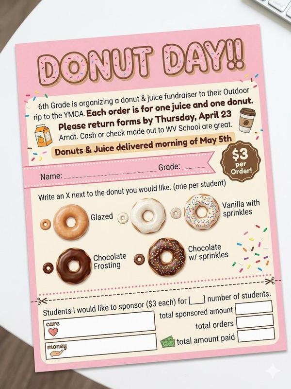 Donut Flyer