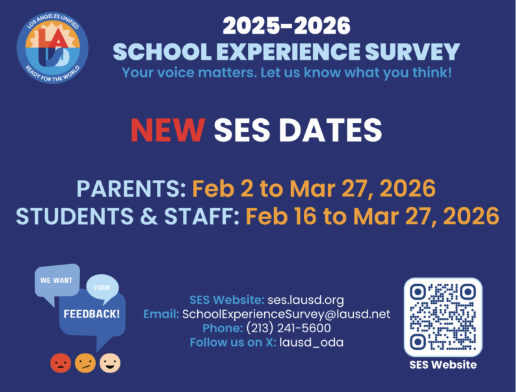 Take the School Experience Survey