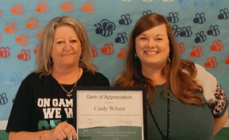 Our March GEM - Cindy Wilson