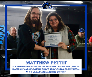 Assistant Band Director Matthew Pettit