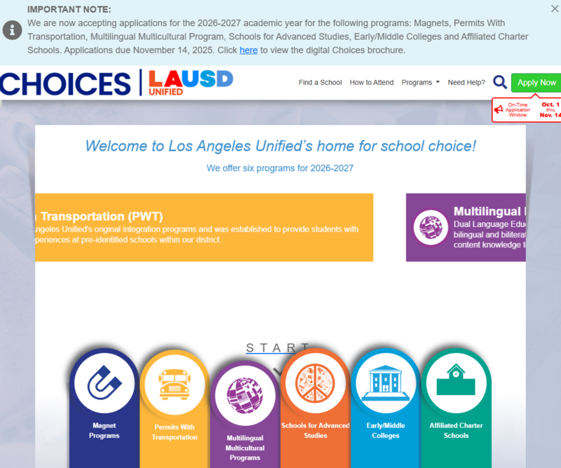 choices website