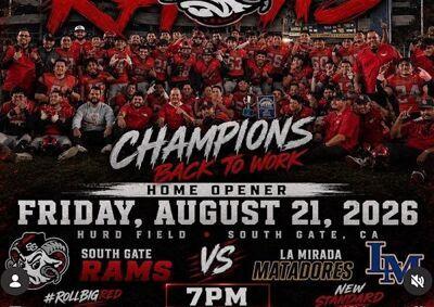 South Gate vs La Mirada Flyer