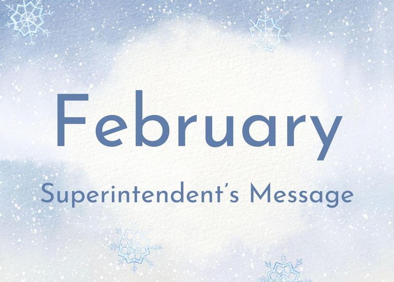 Superintendent's Message Thumbnail Image