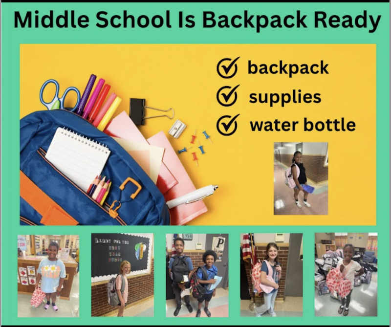 Toyota sponsored backpacks for students