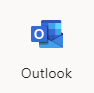 Outlook application logo featuring the letter 'O'.