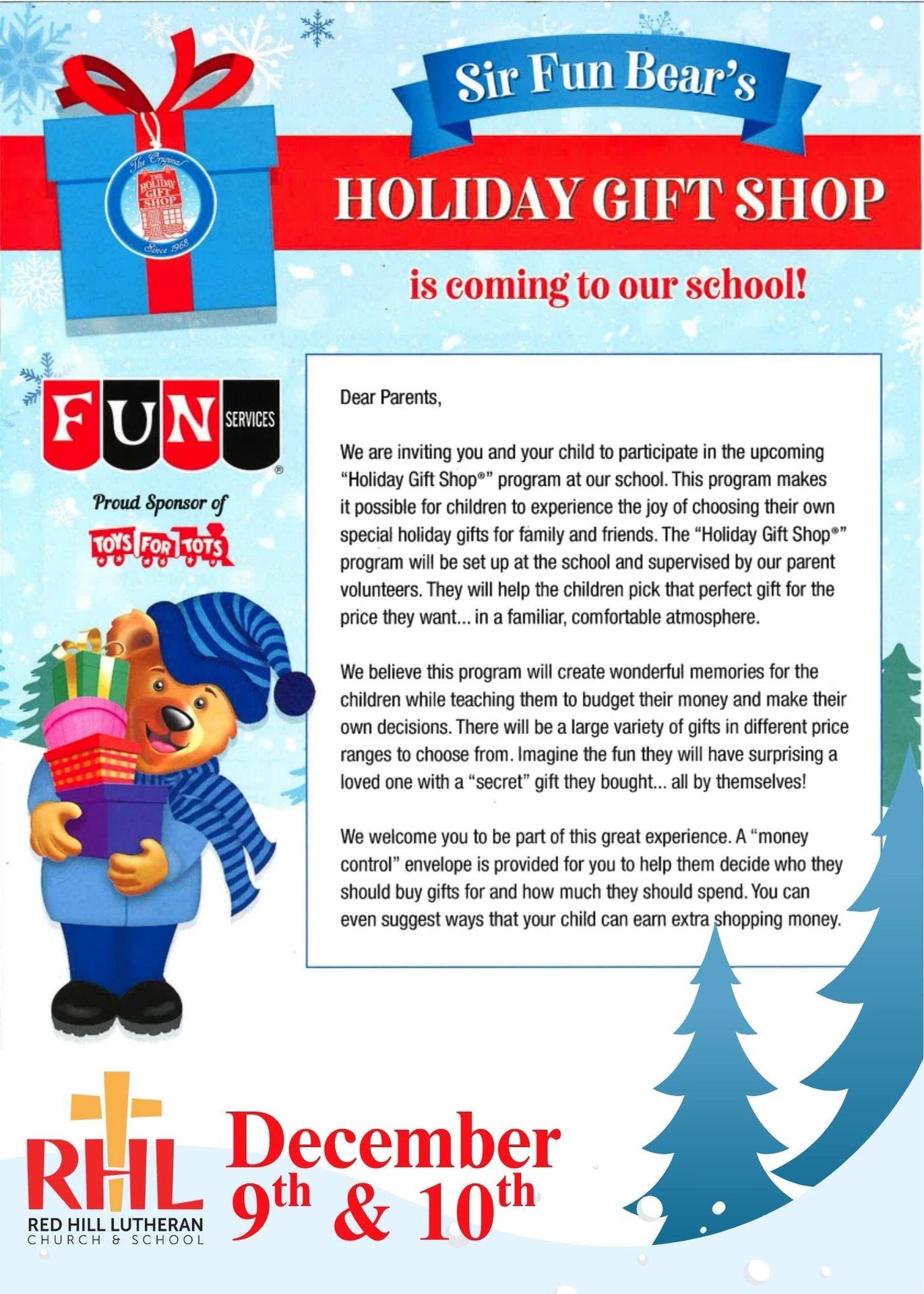 Holiday Gift Shop