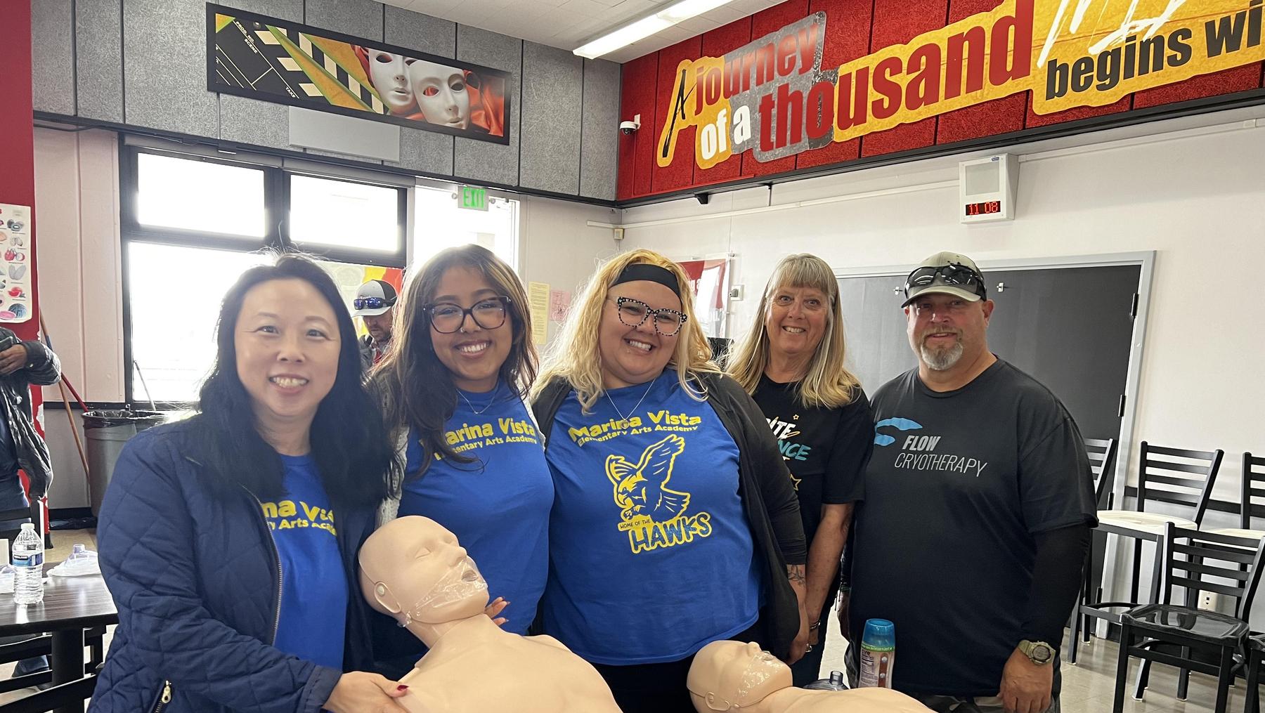 CPR training