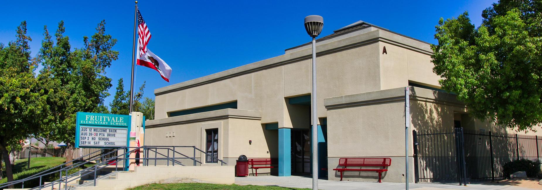 Fruitvale Elementary school entrance