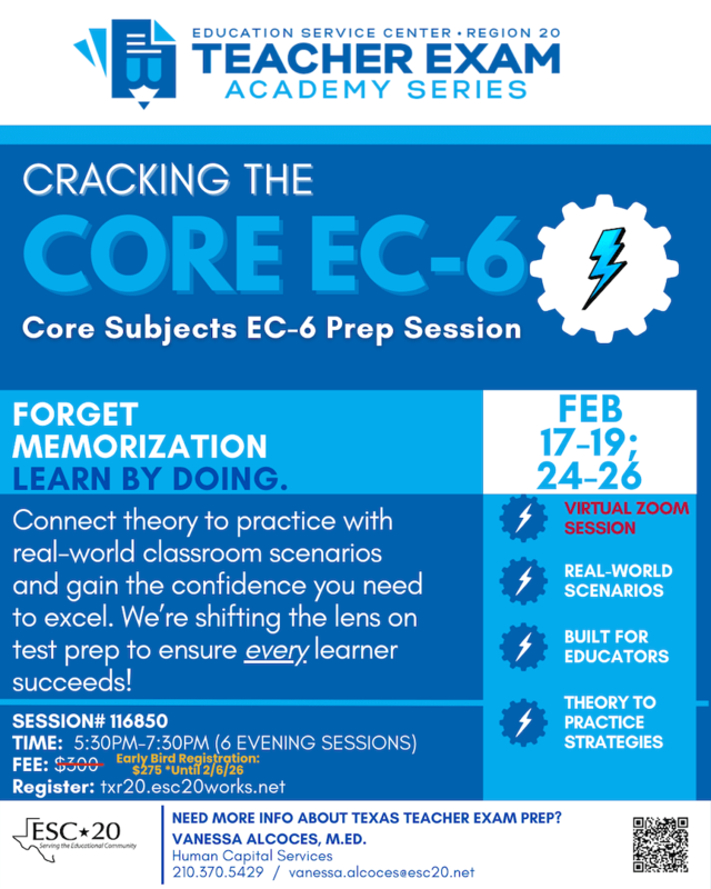 VIRTUAL Teacher Exam Academy Series: Core Subjects EC-6
