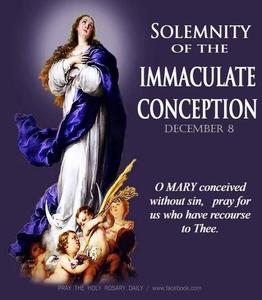 Solemnity of the Immaculate Conception