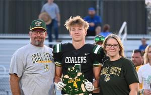 Coalers honor senior football player