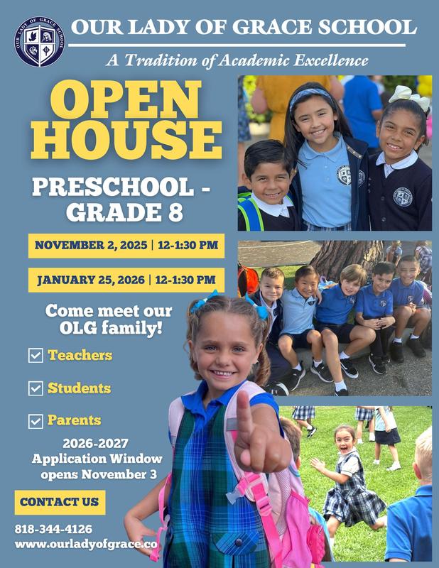 Fall Open House on Sunday, November 2, from 12 - 1:30 pm Featured Photo