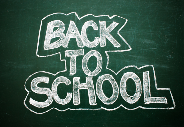 back to school sign