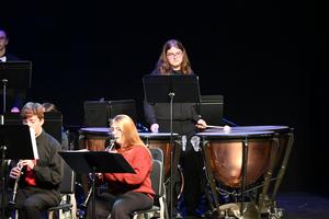 Coal City High School Bands celebrate the season with music