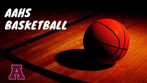 AAHS Basketball graphic