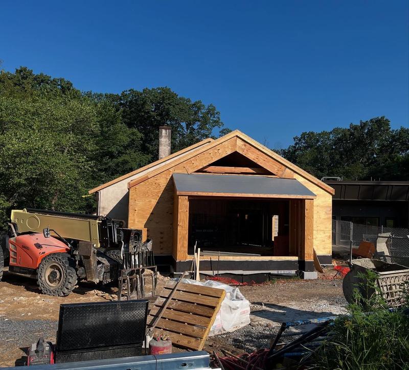 View outside of the new music room