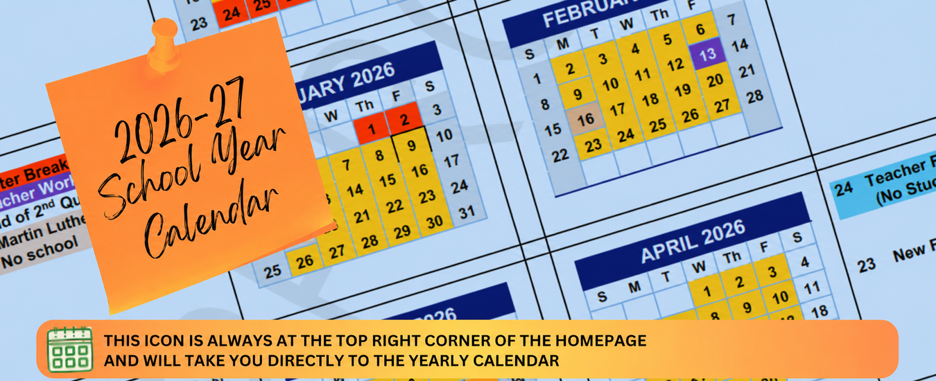 2026-27 School Year Calendar