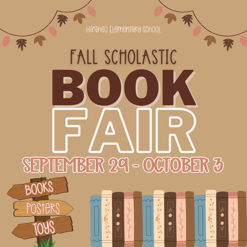 Fall Scholastic Book Fair • September 29-October 3 Featured Photo