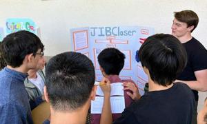 SPHS students shared their capstone projects in the Engineering Design and Development Class. (Photo Courtesy of South Pasadena Unified School District)