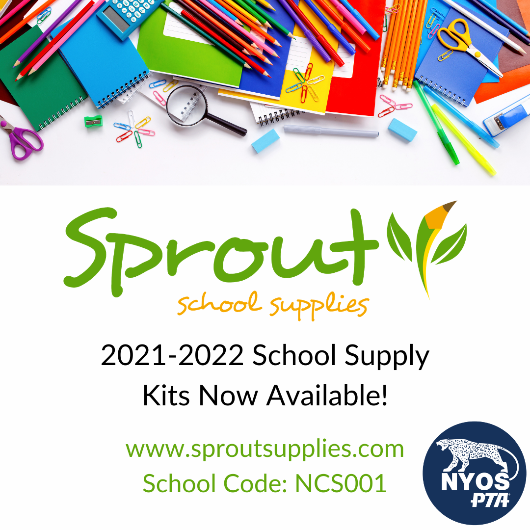 Sprout School Supply Kits NYOS Charter School