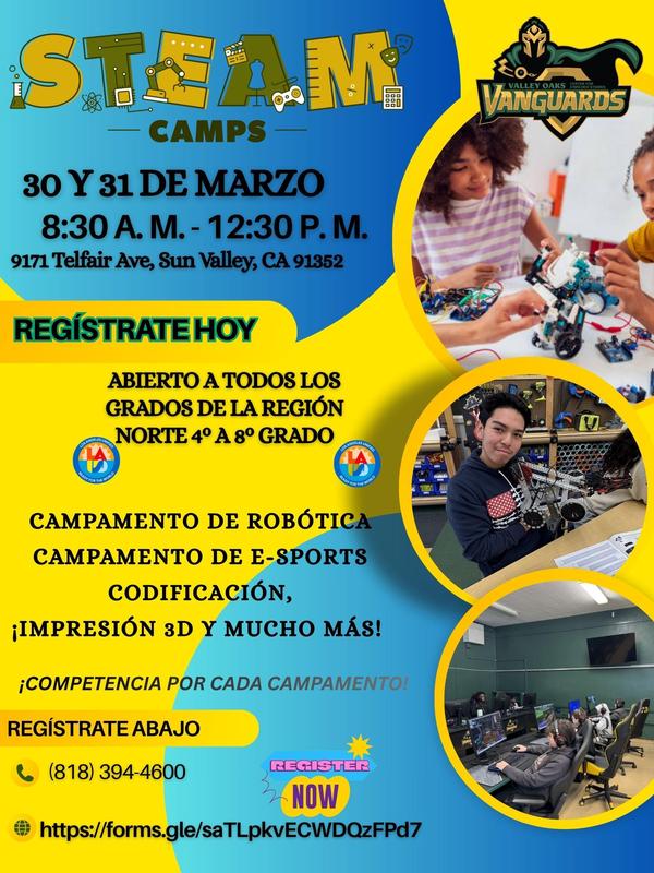STEM camp sign up
