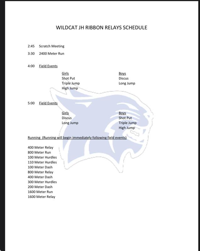 JH TRACK MEET TODAY Featured Photo