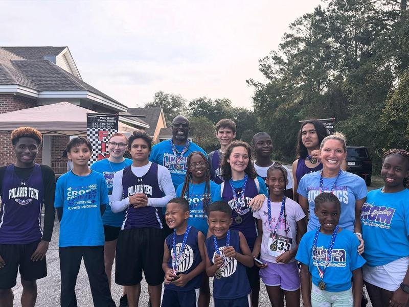 Cross Country Team at Gopher Hill