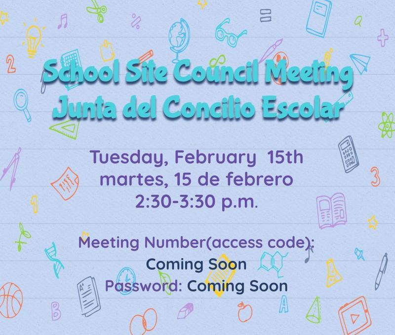 School Site Council Meeting Featured Photo